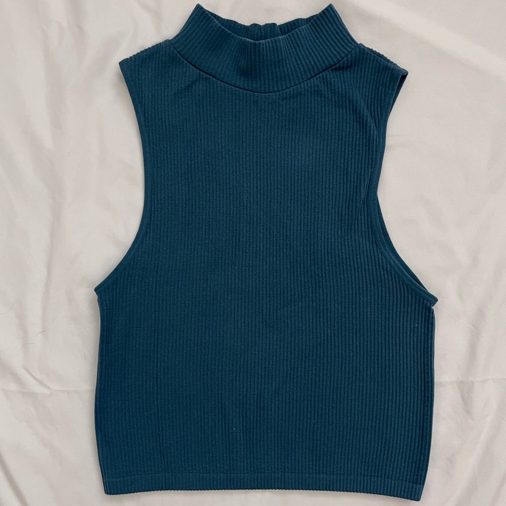 Zara Mock Neck Top